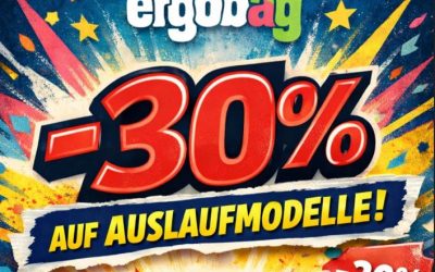 Abverkauf ergobag – 30 % auf Auslaufmodelle